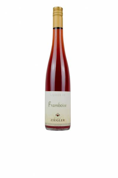 Liqueur de fruit de framboise de la maison viticole Ziegler Fernand situé en Alsace