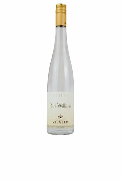 Le domaine viticole Ziegler Fernand en Alsace vous présente son eau de vie de Poire Williams 