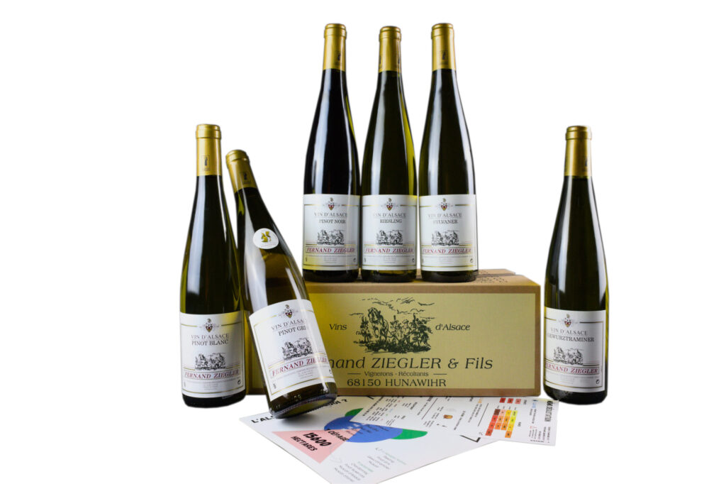 Quel coffret de vins d’Alsace choisir au domaine Ziegler Fernand à Ribeauvillé ?