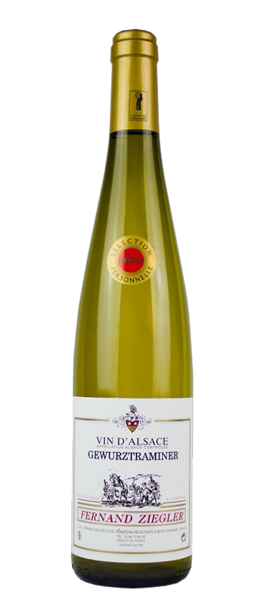 Acheter le Gewurztraminer Sélection Personnelle : Une cuvée d’Alsace unique au Domaine Ziegler à Hunawihr