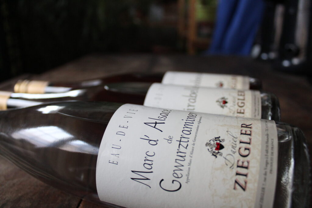 Au Domaine Ziegler Fernand à Ribeauvillé, découvrez les Eaux-de-Vie de Macération