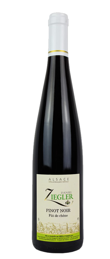 Acheter le Pinot Noir Fût de Chêne : Un vin d’Alsace signé Domaine Ziegler à Hunawihr