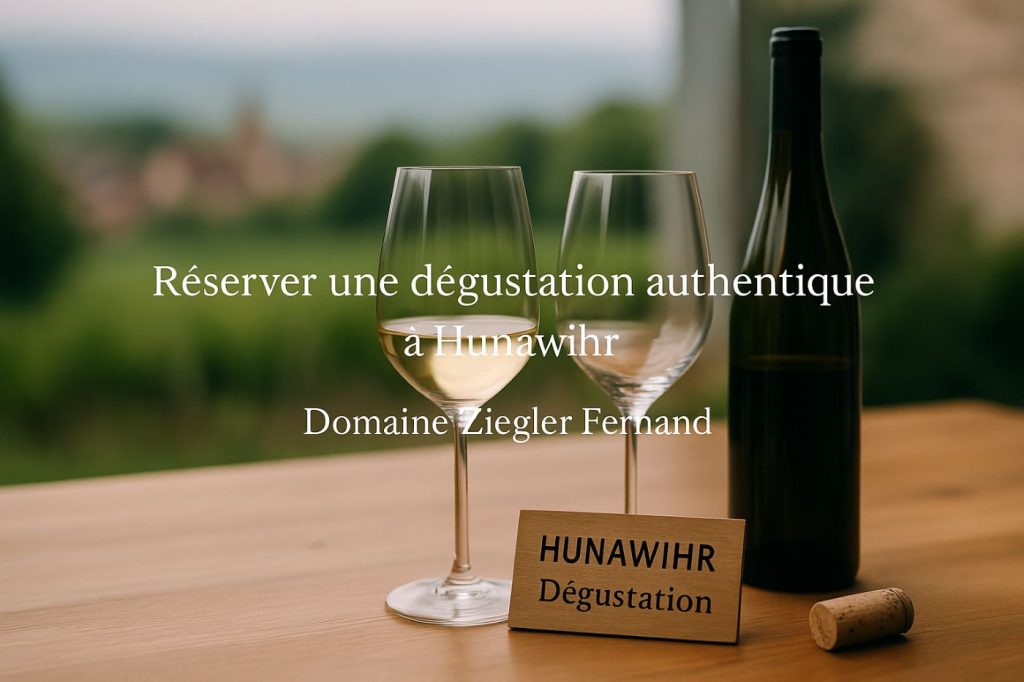 Réserver une Dégustation de Vins d’Alsace à Hunawihr – Domaine Ziegler Fernand